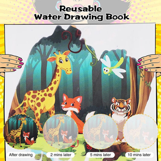 Reusable Magic Drawing Book For Kids